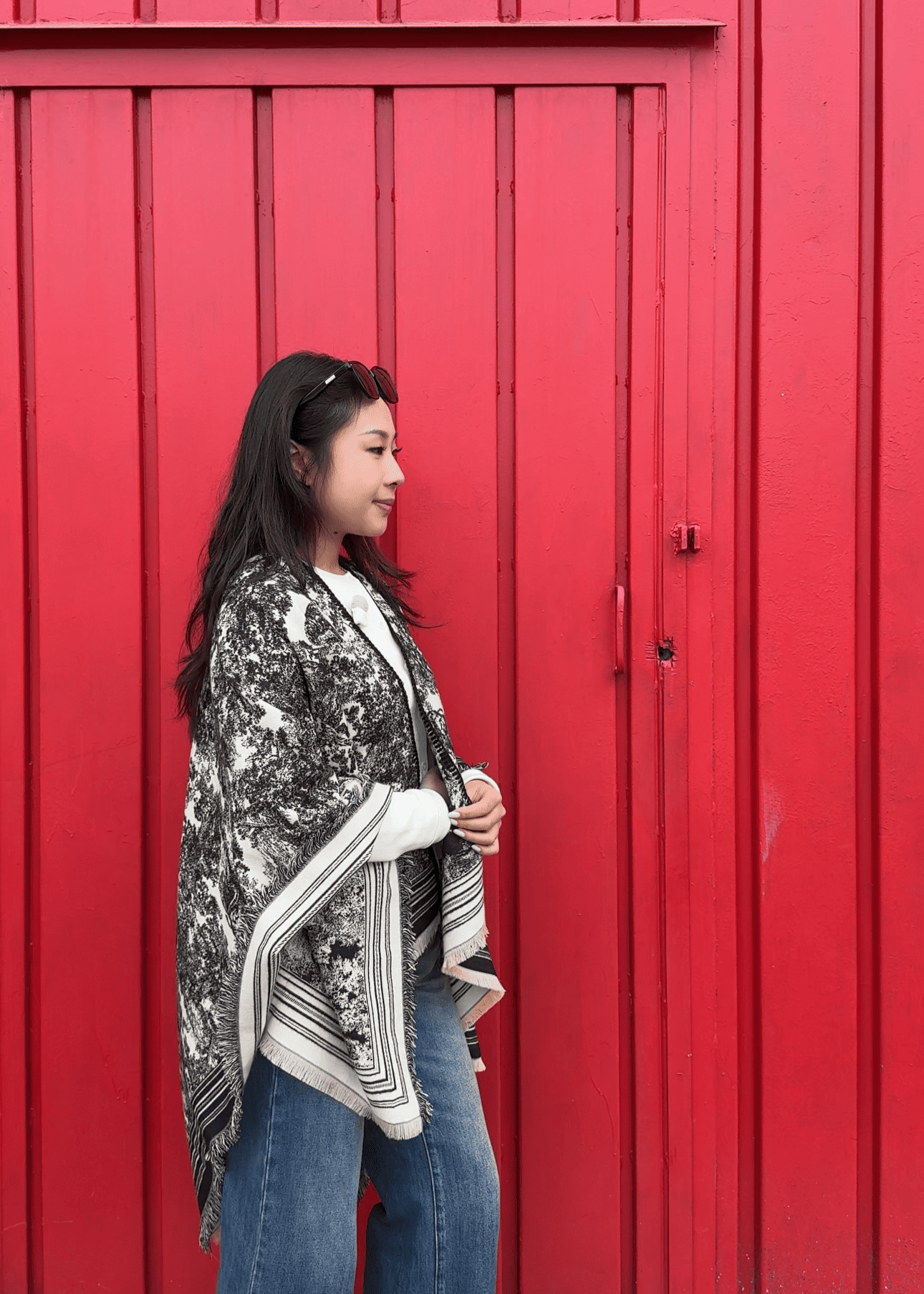 Coprispalle disegno dipinto “Animal”