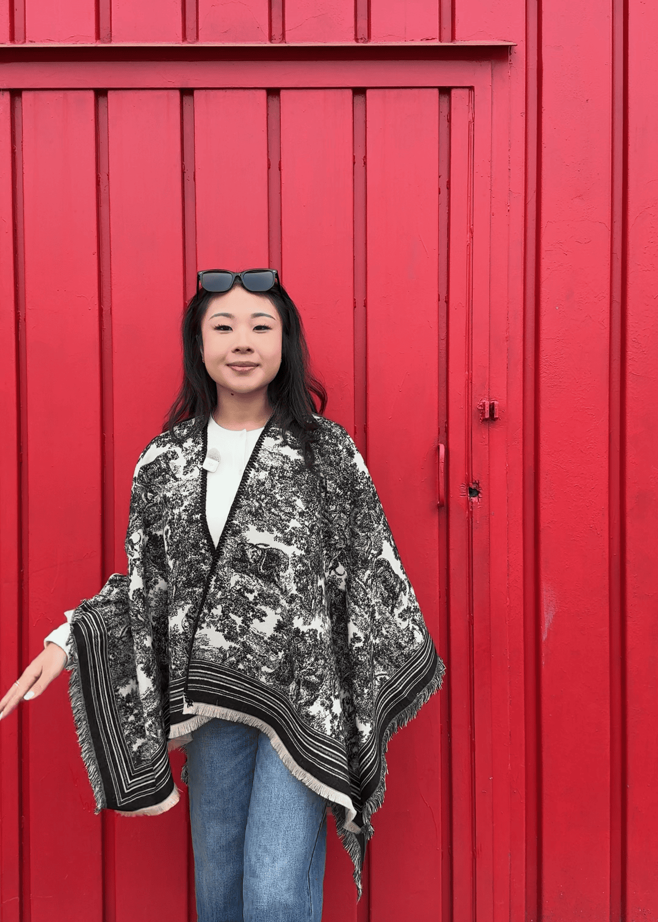 Coprispalle disegno dipinto “Animal”